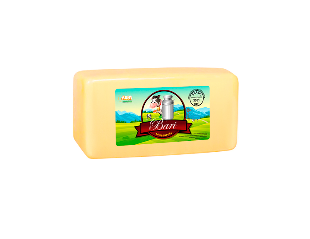 MUÇARELA BARI 4 KG (CX 6 PÇ)